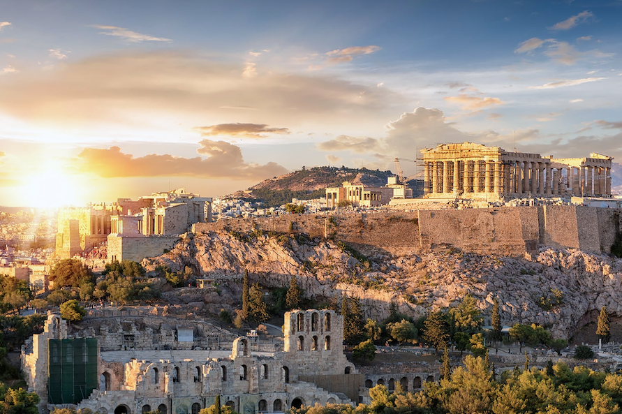 athens-acropolis-sunset
